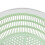 4 L Gemüse-Trockner PP-Abtropfer 24,5  16,5 cm Grün 6