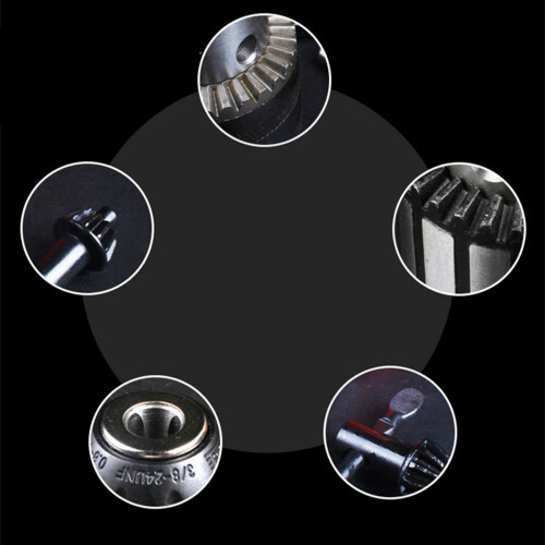 B12 Schlüsseltyp-Bohrfutter 1,0–10 mm Edelstahl 2