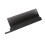 Carbonfaser Haarkamm Splint schwarz 9,2x3x3 cm 13