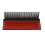 Carbonfaser Haarkamm Splint schwarz 9,2x3x3 cm 7