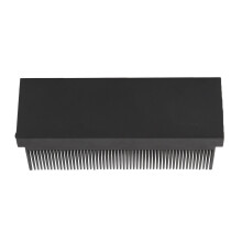 Carbonfaser Haarkamm Splint schwarz 9,2x3x3 cm