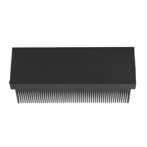 Carbonfaser Haarkamm Splint schwarz 9,2x3x3 cm