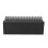 Carbonfaser Haarkamm Splint schwarz 9,2x3x3 cm 14