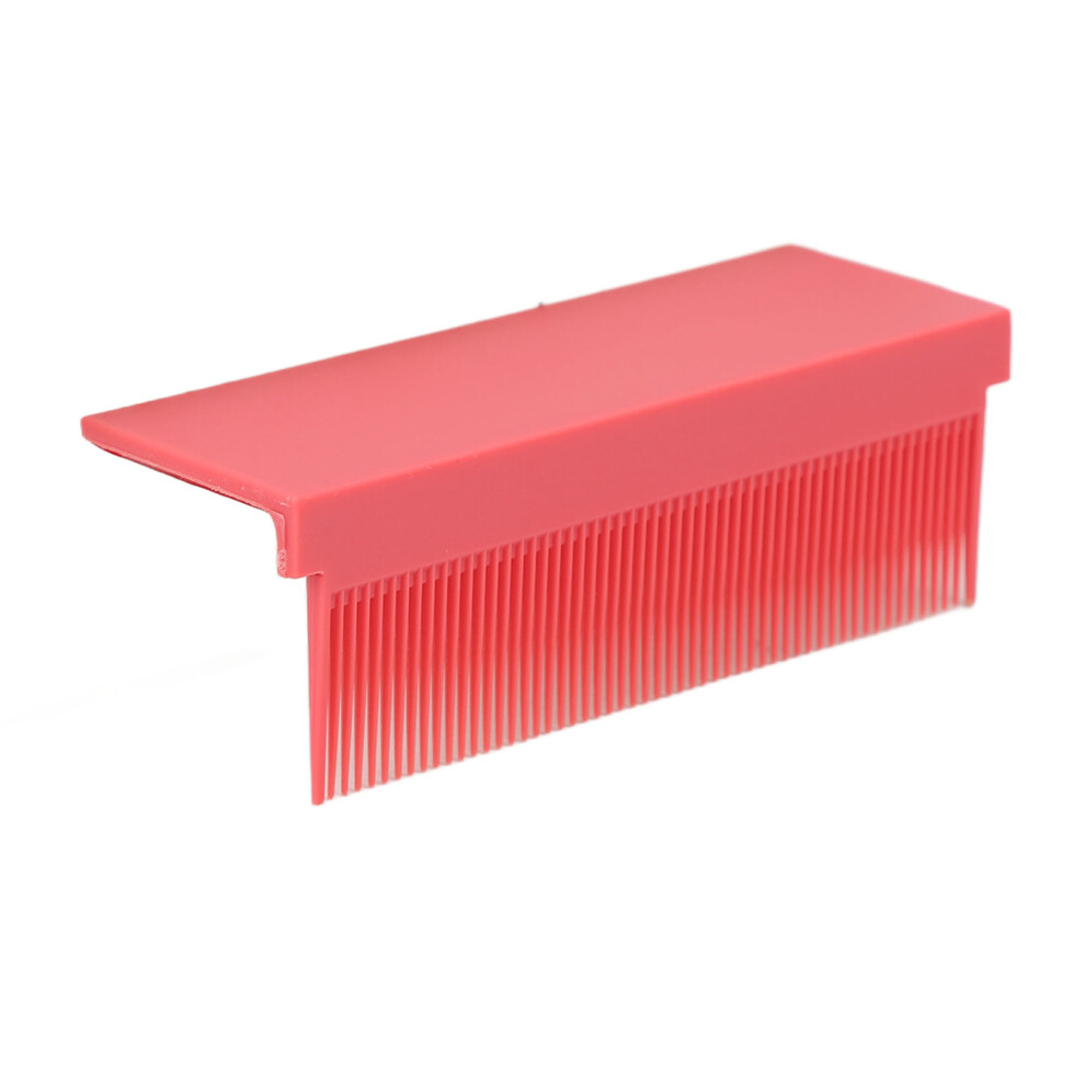 Carbon Fiber Hair Comb Hairdressing Styling Accessories for Hair Straightener Electric Hair Splint Pink