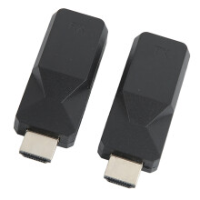 Extensor de Interfaz Multimedia HD TX/RX de 165 pies Negro