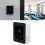Detector de CO2 9x7x3.5cm blanco USB 18650 1500mAh 15