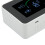 Detector de CO2 9x7x3.5cm blanco USB 18650 1500mAh 5