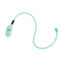 Silikon-Hörgeräteclips - Ein-Ohr, leuchtendes Blau