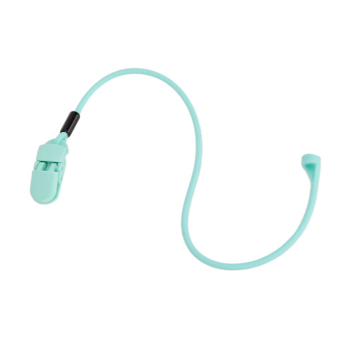 Silikon-Hörgeräteclips - Ein-Ohr, leuchtendes Blau