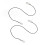 2 Stück Nylon/Silikon Hörverstärker Lanyard BTE 14