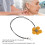 Hörgerät Clip-Lanyard Silikon Nylon, binaural 11