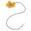 Monaurales Hörgerät Clip-Lanyard - Blumen-Design 13