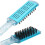 Doppelseitige Haarbürste Splint Blau 24x5x3 cm 7