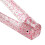 Glättkamm 24x5cm - rosa doppelseitig 12