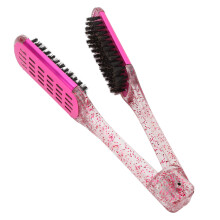 Glättkamm 24x5cm - rosa doppelseitig