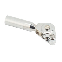 Angel-Rollenführung 8 mm / 0,31 Zoll silbernes Aluminium