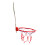 Frog Mini hängender Basketballkorb 15 cm Ring 147 g 13