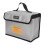 Lithium Battery Explosion Proof Bag Zipper Closure Portable Fire Roof Battery Protective Storage Pouch 16