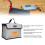 Lithium Battery Explosion Proof Bag Zipper Closure Portable Fire Roof Battery Protective Storage Pouch 6