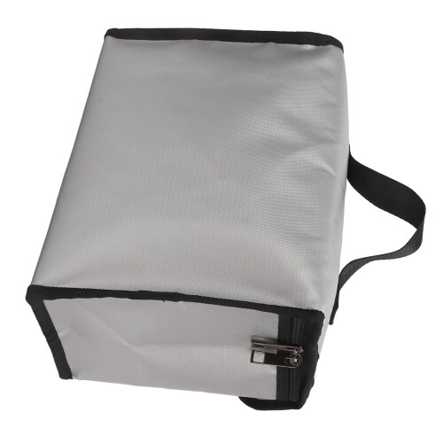 Lithium Battery Explosion Proof Bag Zipper Closure Portable Fire Roof Battery Protective Storage Pouch 2