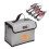 Lithium Battery Explosion Proof Bag Zipper Closure Portable Fire Roof Battery Protective Storage Pouch 7
