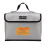 Lithium Battery Explosion Proof Bag Zipper Closure Portable Fire Roof Battery Protective Storage Pouch 2