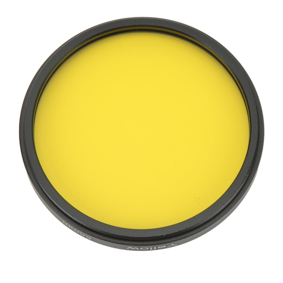 55Mm Full Color Lens Filter Optical Glass Digital Camera Filter High Definition Photograph Lens Filter For Nikon For Sony Yellow 4611320742653