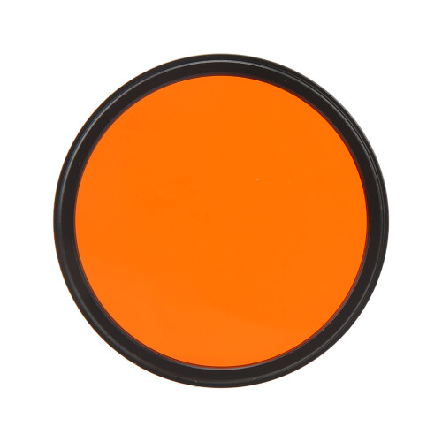 52 mm Objektivfilter orangefarbenes optisches Glas, 30 g, 2,0 in 1