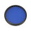 Blau 52-mm-Objektivfilter, optisches Glas 2,0 Zoll 3