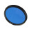Blau 52-mm-Objektivfilter, optisches Glas 2,0 Zoll 4