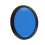Blau 52-mm-Objektivfilter, optisches Glas 2,0 Zoll 13