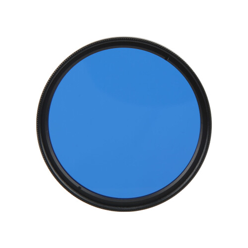 Blau 52-mm-Objektivfilter, optisches Glas 2,0 Zoll 1