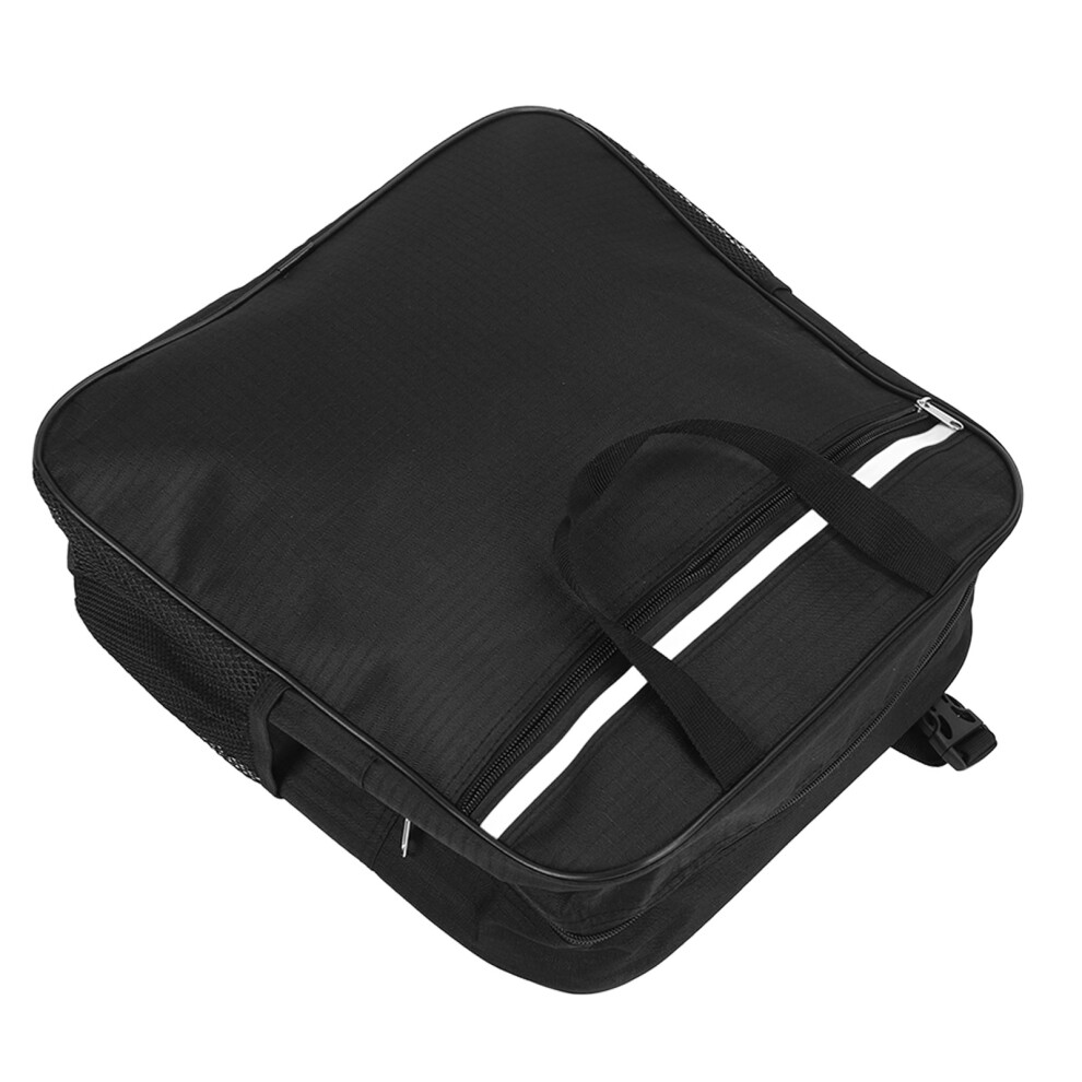 Wheelchair Backpack Bag Oxford Cloth Large Storage Wheelchair Backpack Pouch with Reflective Stripe for Wallet Phone