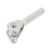 Guía de doble polea de aluminio para pesca 5mm/0.2in 5