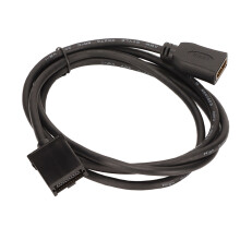 Cable de video y audio HDMI Tipo E a HDMI AF, PVC, 1,5 m