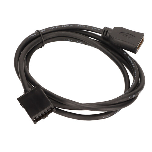 Cable de video y audio HDMI Tipo E a HDMI AF, PVC, 1,5 m
