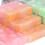 36 Stück Bleistiftgummis - PVC, Frucht-Sakura-Muster 3