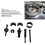Polea de cromovanadio C111/C2 1 1/8–1 3/8in 4