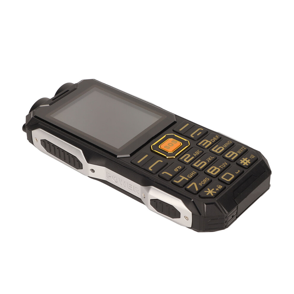 Senior Cellphone 2G 2.6In Ultrathin 16800Mah High Volume Elderly Mobile Phone With Charging Line For Calling Black 3401320745386