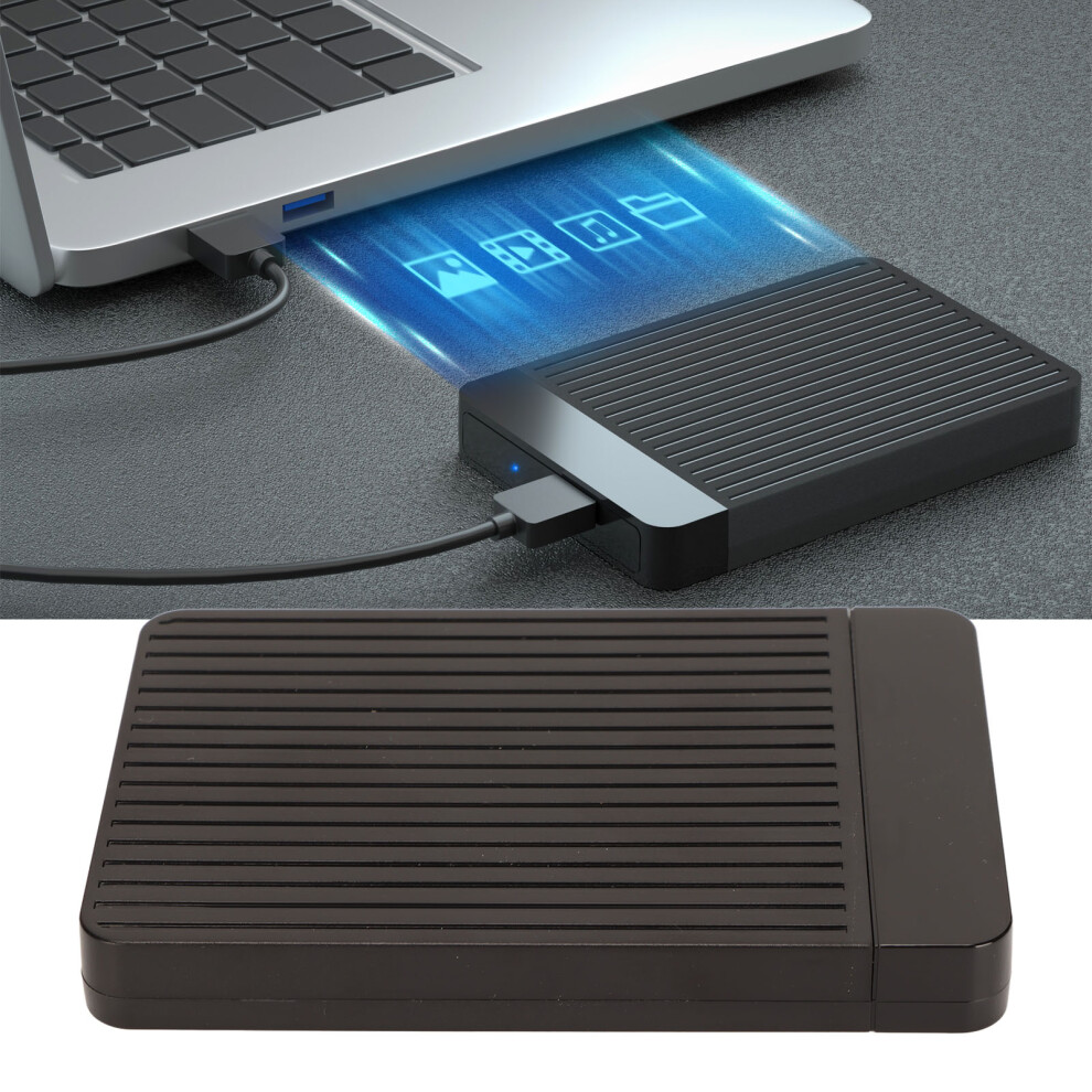 2.5In Usb3.0 Hdd Case 6Gbps 6Tb Usb3.0 Hard Drive Case External Hdd Case For 7Mm 9.5Mm Hdd Ssd For Uasp 8711320750897