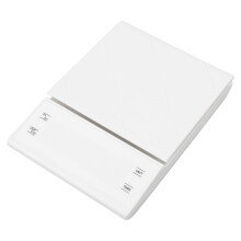 0,1 g Digitale Küchenwaage 18,2  12,7  2,6 cm Weiß