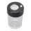 501015 Magnifying Jar 50mAh 6.5oz schwarze LED 12