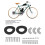 9-Loch-Hinteres Ritzel-Montage-Gummi-Pads-Kit 48-80cc 8