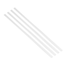 4 Stück Puppenhaus-Sockelleisten 45 cm 1:12 Birkenweiß