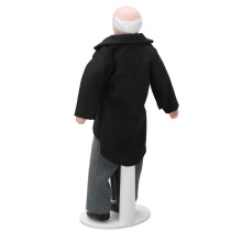 Puppenhaus-Diener 1:12 Keramik 15 cm Stand