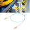 OM3 Glasfaser-Patchkabel 0,5 m LC-LC Simplex Multimode 16