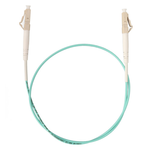 OM3 Glasfaser-Patchkabel 0,5 m LC-LC Simplex Multimode 1