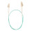 OM3 Glasfaser-Patchkabel 0,5 m LC-LC Simplex Multimode 12