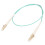 OM3 Glasfaser-Patchkabel 0,5 m LC-LC Simplex Multimode 6