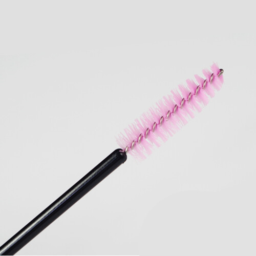 50 Stück Mini-Spiral-Rosa Wimpernbürsten-Set 2